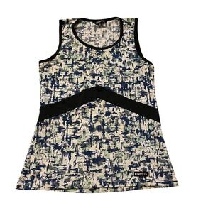 Kerrits Womens Ice Fil Lite XS Sleeveless Riding Top Horse Print Equestrian Tank